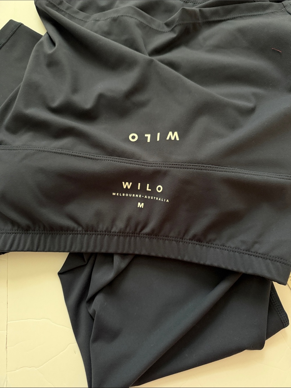 Willo the label Blue High-Rise Leggings and Crop Top Set - Picture 6 of 6